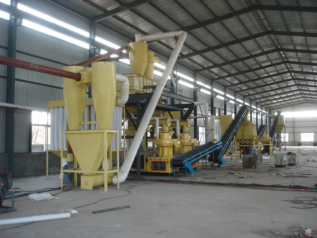 包头4-6吨秸秆颗粒生产线