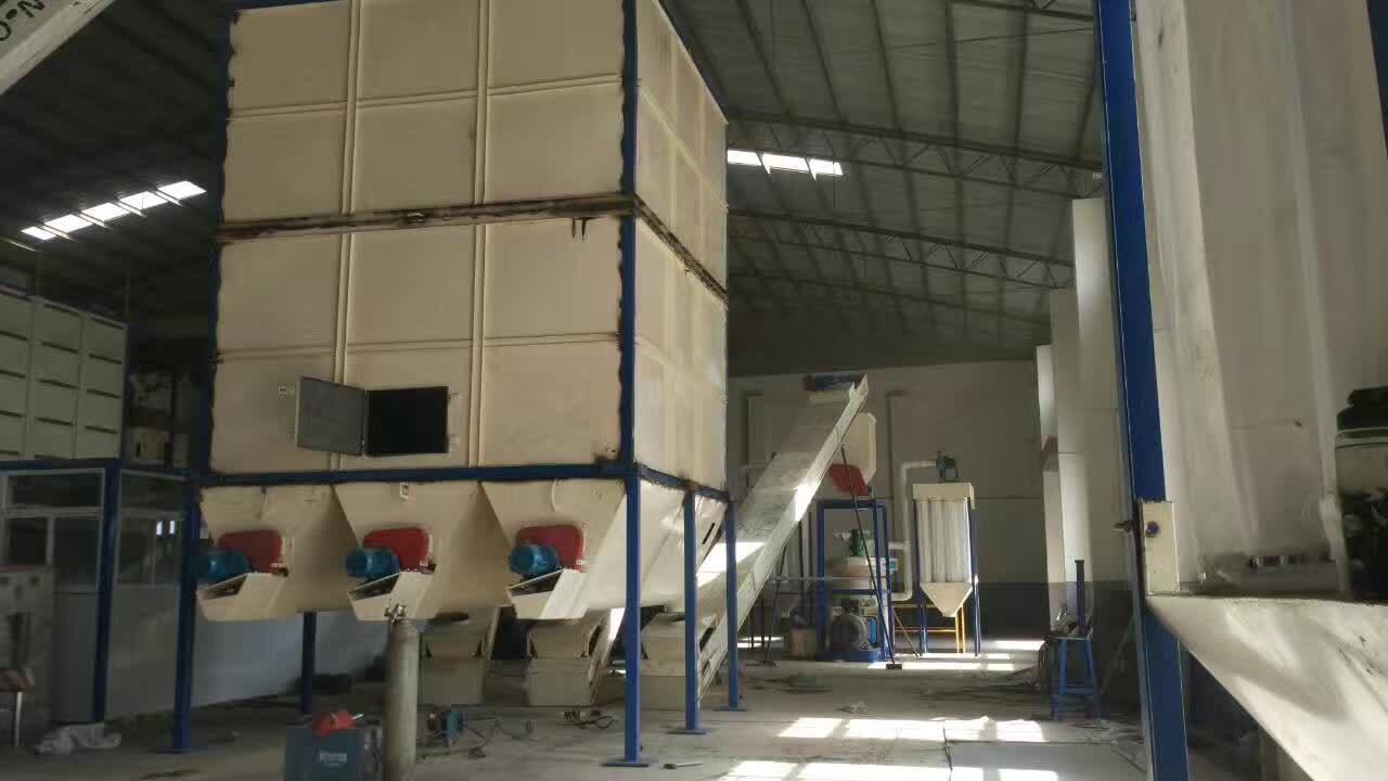 广西2-3吨竹屑颗粒生产线